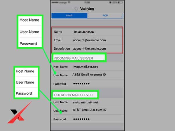 how-to-add-at-t-email-on-iphone-with-at-t-email-settings