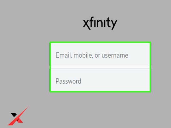 Type in your ‘Xfinity ID and Password’ inside the Xfinity login form