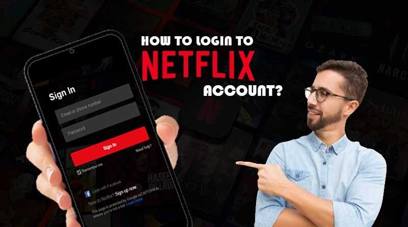 login to Netflix