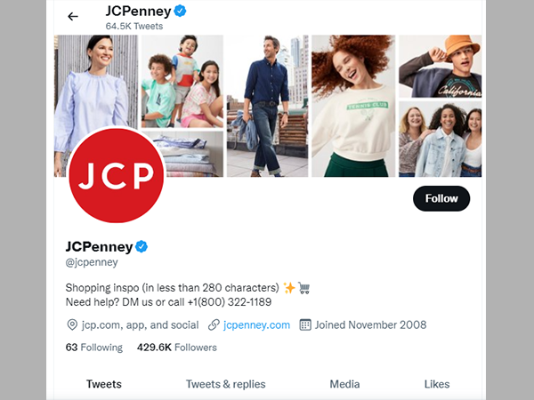 JCPenney on Twitter