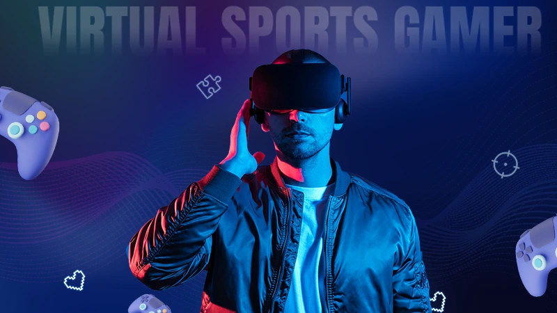 virtual sports gamer